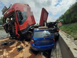 Tragická dopravní nehoda uzavřela brněnskou dálnici D1 u Strančic