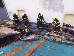 Požáry v Pardubickém kraji