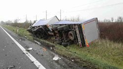 Tragická dopravní nehoda u obce Horní Moštěnice na Přerovsku