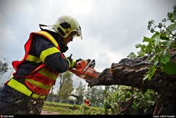 Hasiči stále zasahují v souvislosti s počasím