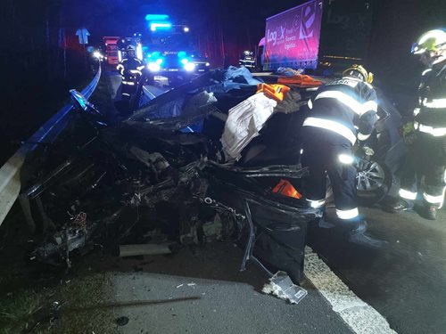 Technologie pomohla zachránit řidiče po vážné nehodě