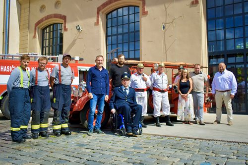 Nadace REGI Base I. a pivovar Kamenice nad Lipou pomáhají našemu zraněnému kolegovi