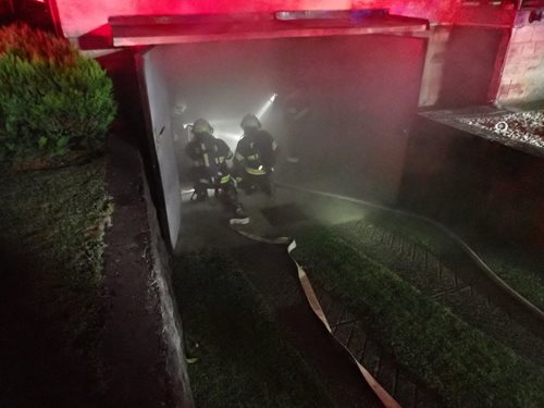 Požár v modelářské dílně v rodinném domě. Aktualizace