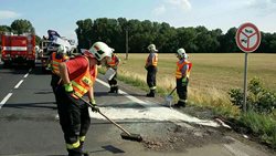 Tragická dopravní nehoda na silnici mezi Olomoucí a Šternberkem
