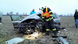 Hasiče v Olomouckém kraji v pondělí ráno zaměstnaly nehody