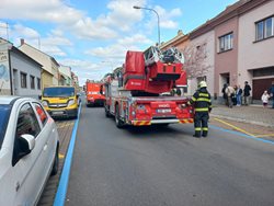 Hasiči zasahovali u požáru v ubytovně