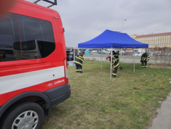 Hasiči zasahovali u nálezu letecké pumy