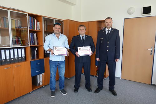 Dlouholetí hasiči se rozloučili se svými kolegy