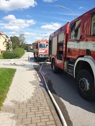 Únik plynu v Kaplici