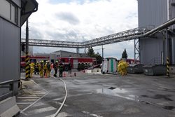 Holešovem zněl poplach kvůli úniku amoniaku z místní firmy