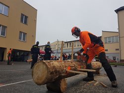 Hanáckým pilařem se stal hasič z Dobříše, bronz získal příslušník ze stanice Zábřeh