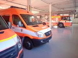 Otevření rekonstruované Haly IZS v Opavě, z jednoho podlaží hned tři