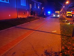 Při požáru bytu v Příbrami se popálili tři lidé