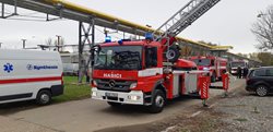 Taktické cvičení v objektu Central Glass Czech, s.r.o.