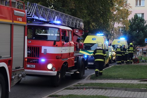 Na Sokolovsku vyjížděli hasiči k požárům domů