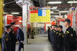 Ministr vnitra ČR navštívil HZS Olomouckého kraje
