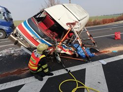  Dopravní nehoda u Hořešovic na Kladensku skončila tragicky
