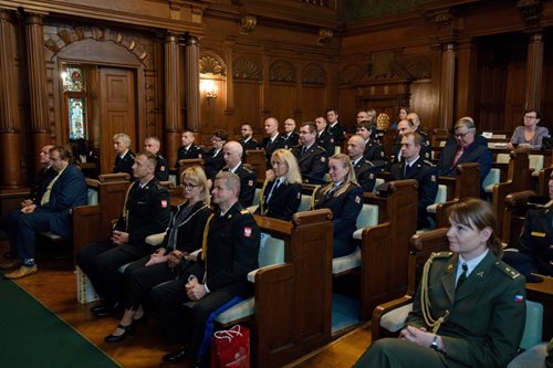 Slavnostní předání medailí HZS ČR 2022