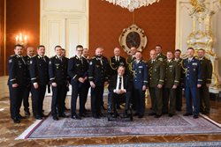 Prezident Miloš Zeman jmenoval generály HZS ČR
