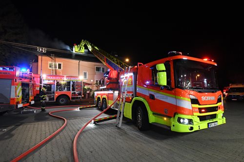 Při požáru rodinného domu ve Vratimově