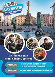 Noví příslušníci složí služební slib na Horním náměstí v Olomouci