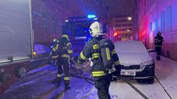 Požár bytové jednotky, Olomouc, Vančurova