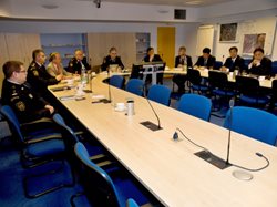 Čínská delegace navštívila operační a informační středisko HZS ČR