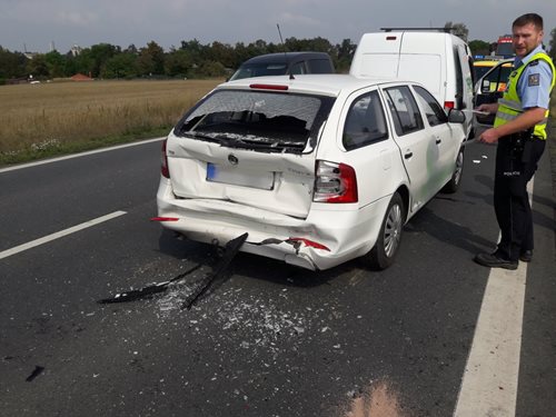 Hasiči v úterý 4. září řešili řadu dopravních nehod