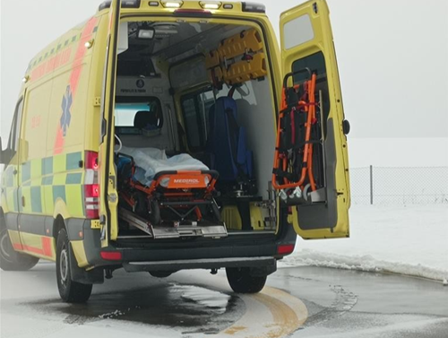 Zimní počasí zvýšilo počet zraněných osob při nehodách a pádech