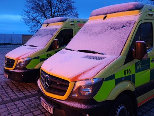 Vánoce bez klidu. Záchranáři ošetřili v kraji přes tisíc pacientů