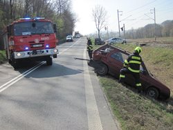 Vsetínští hasiči měli v pondělí jeden výjezd za druhým