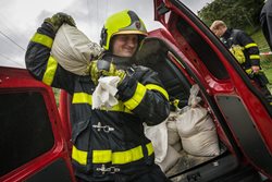 Moravskoslezské hasiče v sobotu zaměstnal silný déšť, na území kraje likvidovali téměř šest desítek událostí