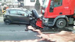 Dopravní nehoda v obci Libchavy