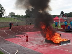 Krajské kolo v požárním sportu v Přerově