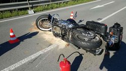 Střet motocyklisty s dodávkou u Líšnice na Ústecko Orlicku 