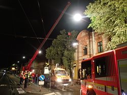 Hasiči v Moravskoslezském kraji vyjeli kvůli počasí více jak třicetkrát, hlavně v Ostravě