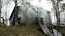 Nedbalost způsobila požár stodoly se škodou téměř 2 miliony korun