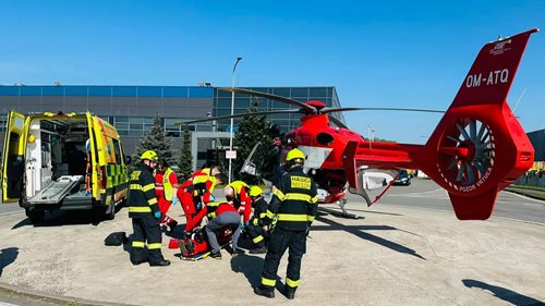 Vteřina nepozornosti skončila bojem o život