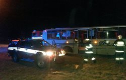 Rychlá a profesionální reakce řidiče autobusu zabránila rozsáhlému požáru