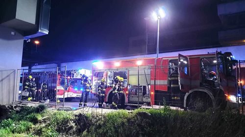 Technická závada proměnila klidný večer v zásah ve výšce