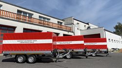 HZS Libereckého kraje převzal přívěsné vozíky a pneumatické sady Paratech
