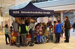 Den linky 112 v kladenském Centralu se vydařil