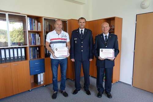 Dlouholetí hasiči se rozloučili s kolegy