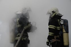 Požár v prázdném domě v Ústí nad Labem