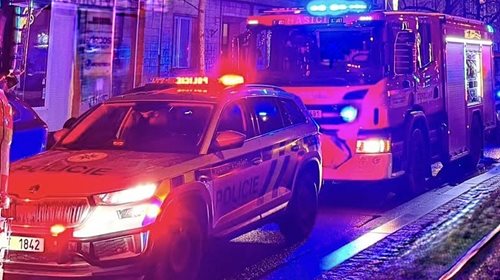 Požár bytu ohrozil obyvatele domu