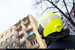 Hasiči zasahovali téměř u devíti desítek událostí spojených se silným větrem
