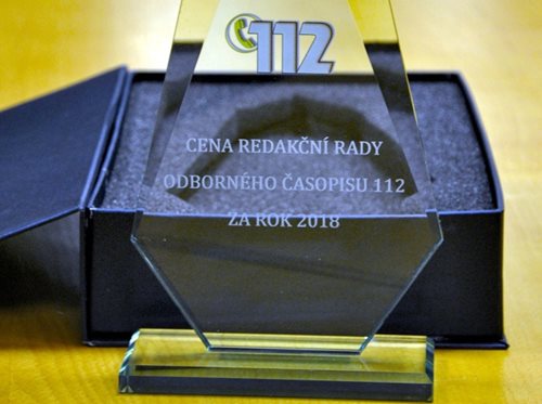 Cena redakční rady časopisu 112 letos poprvé udělena