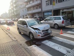 Nehoda dvou osobních automobilů ve Zlíně si vyžádala zranění dvou nezletilých osob