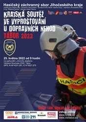 Krajská soutěž HZS Jihočeského kraje ve vyprošťování u silničních dopravních nehod