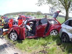 Nehoda u Hromnic v Plzeňském kraji